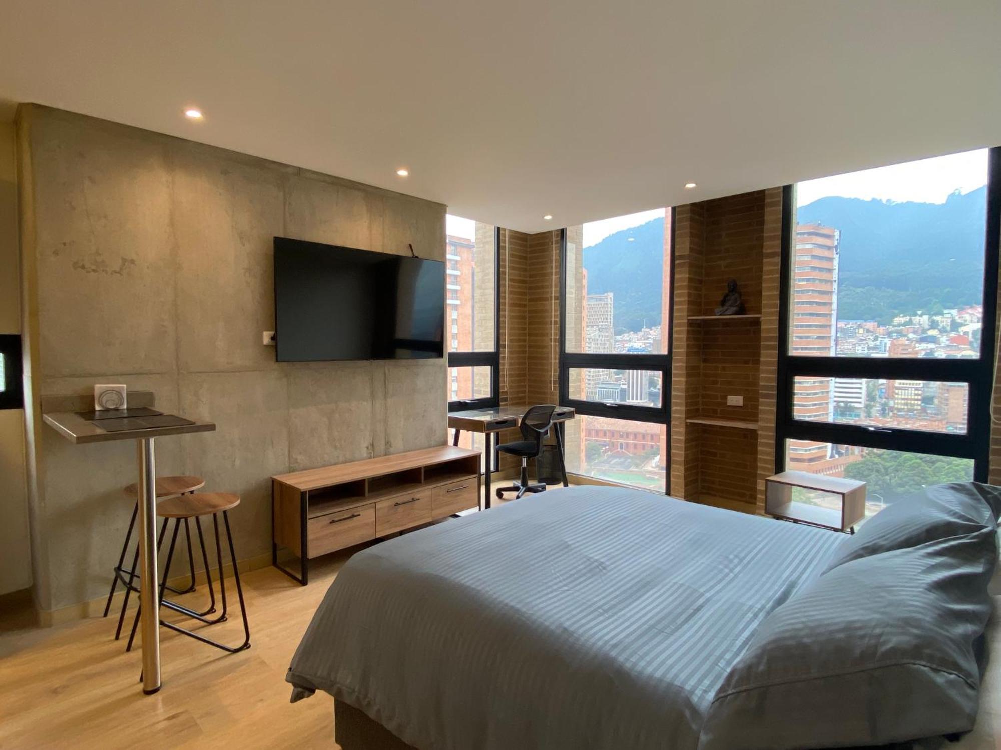 Penthouse Centro Internacional Apartamento Bogota Luaran gambar